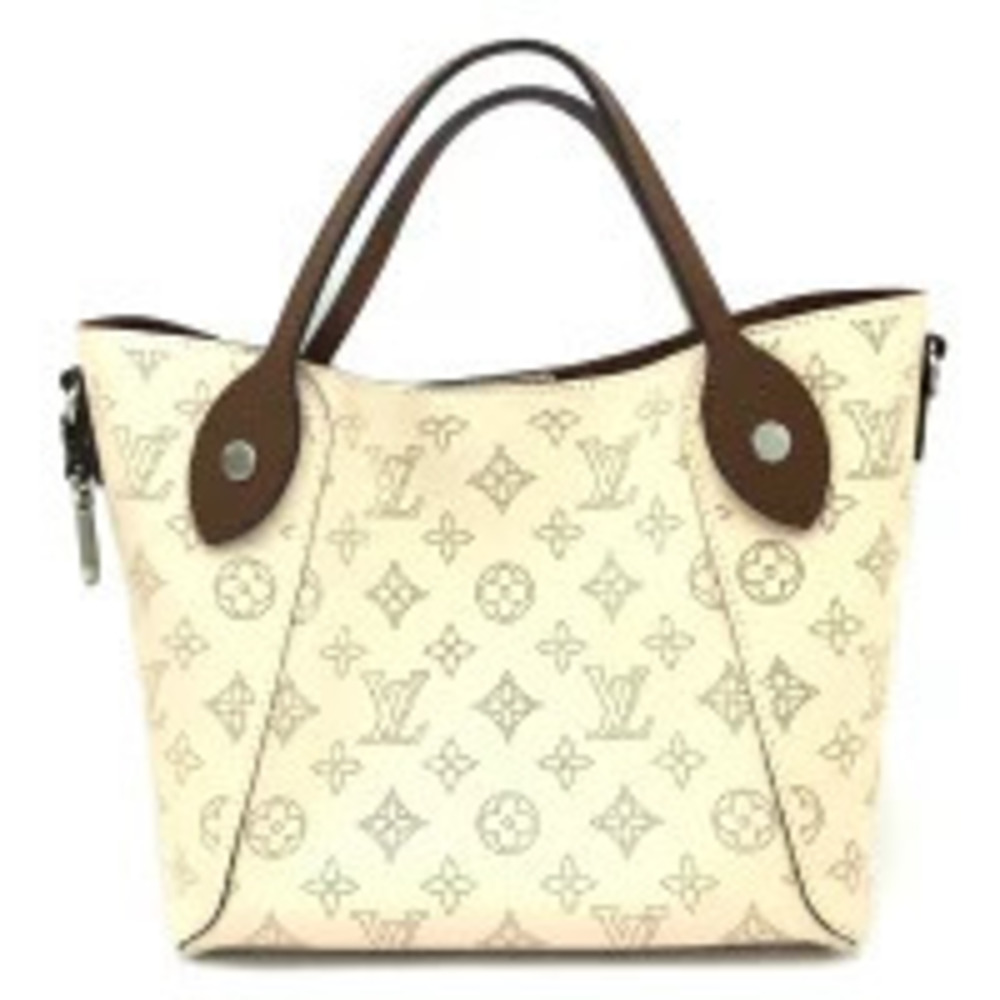 Louis Vuitton Shoulder Monogram Handbag Bag Mahina Hina Cream